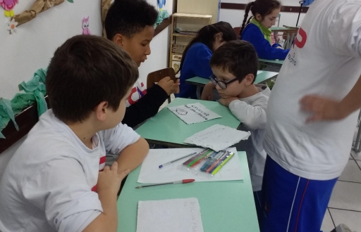 Plaquinhas de conscientização