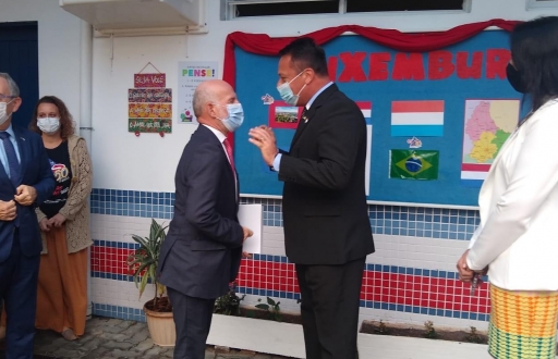 Visita do embaixador de Luxemburgo Carlo Krieger - 2021