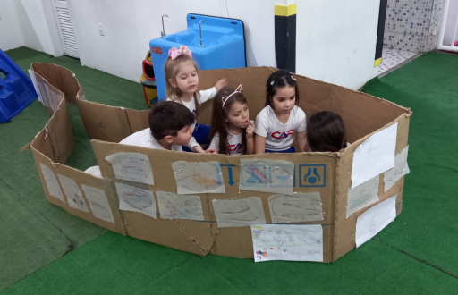 Criando um navio para retirar o lixo do oceano - Jd. Integral - 2023